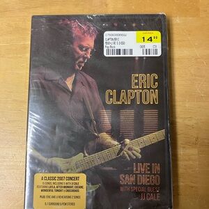 Warner Bros. Eric Clapton Live in San Diego DVD - Black and Gold